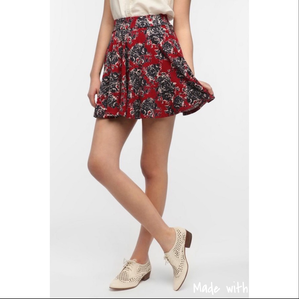 Pins and Needles Skater Skirt